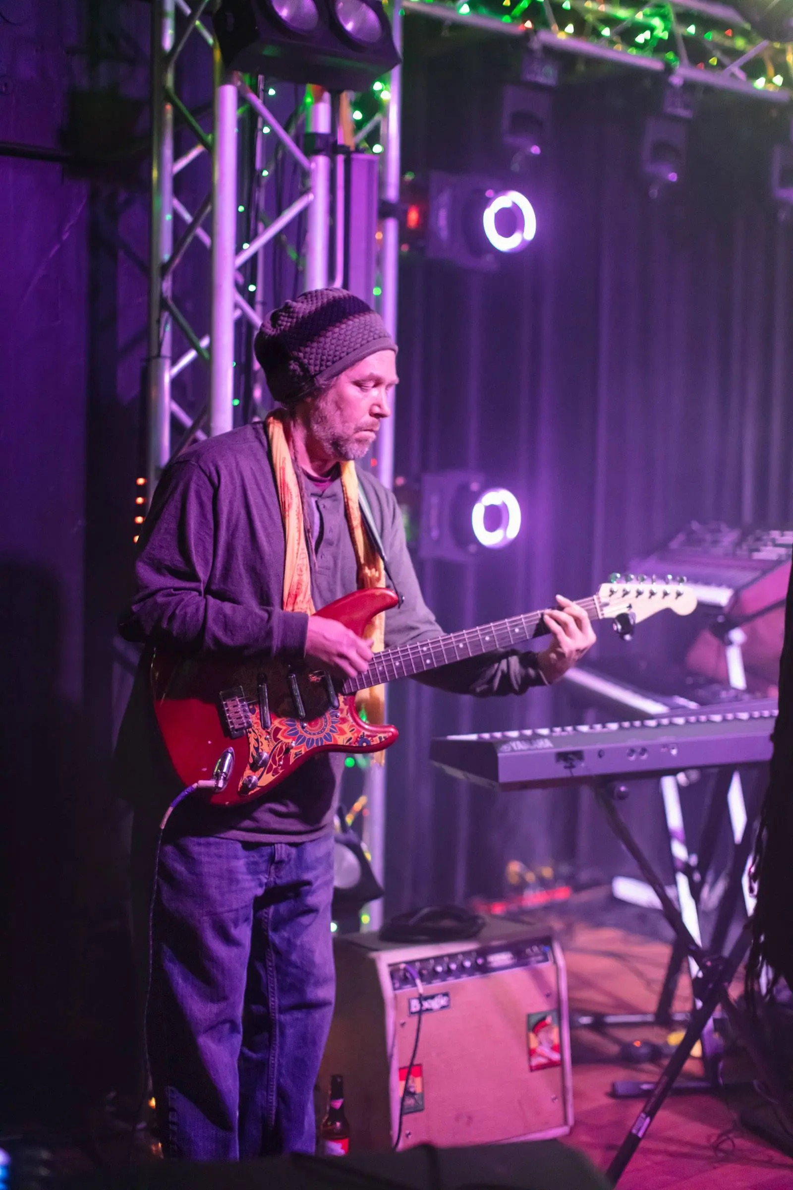 Dylan's Dharma performing at Lost on Main opening for reggae legend, Yellowman.