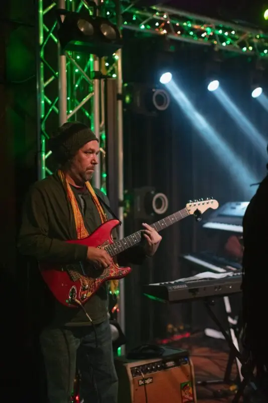 Dylan's Dharma performing at Lost on Main opening for reggae legend, Yellowman.
