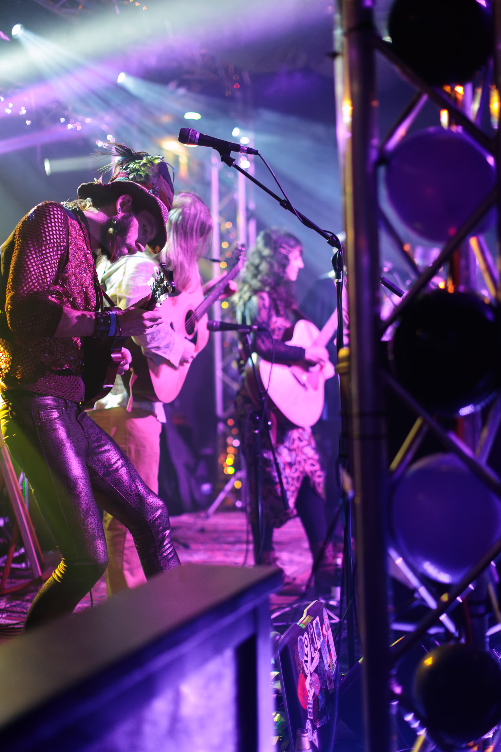 Flume Street Station performs during the 2026 New Year's Eve celebration at Lost on Main.