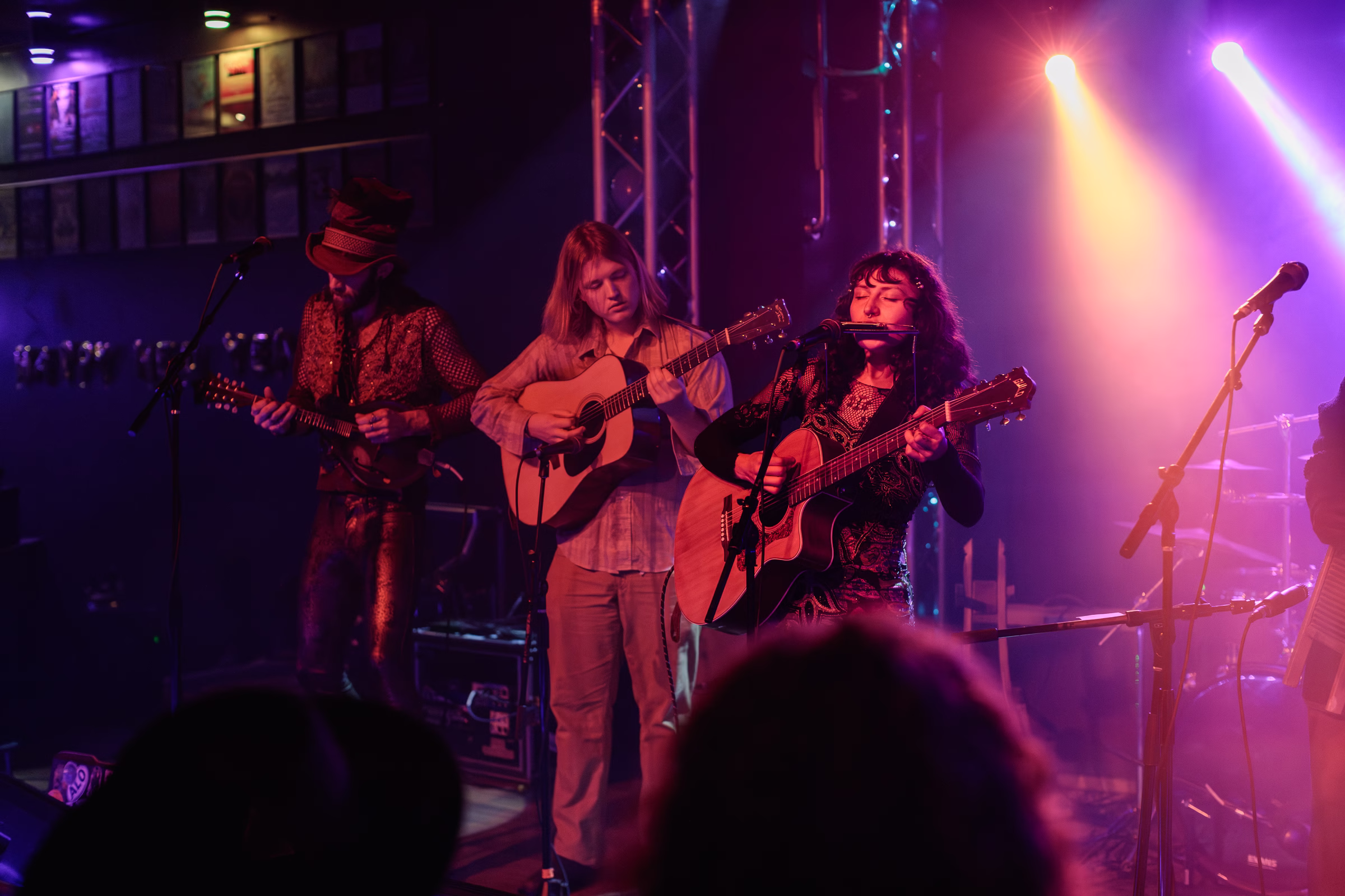 Flume Street Station performs during the 2026 New Year's Eve celebration at Lost on Main.