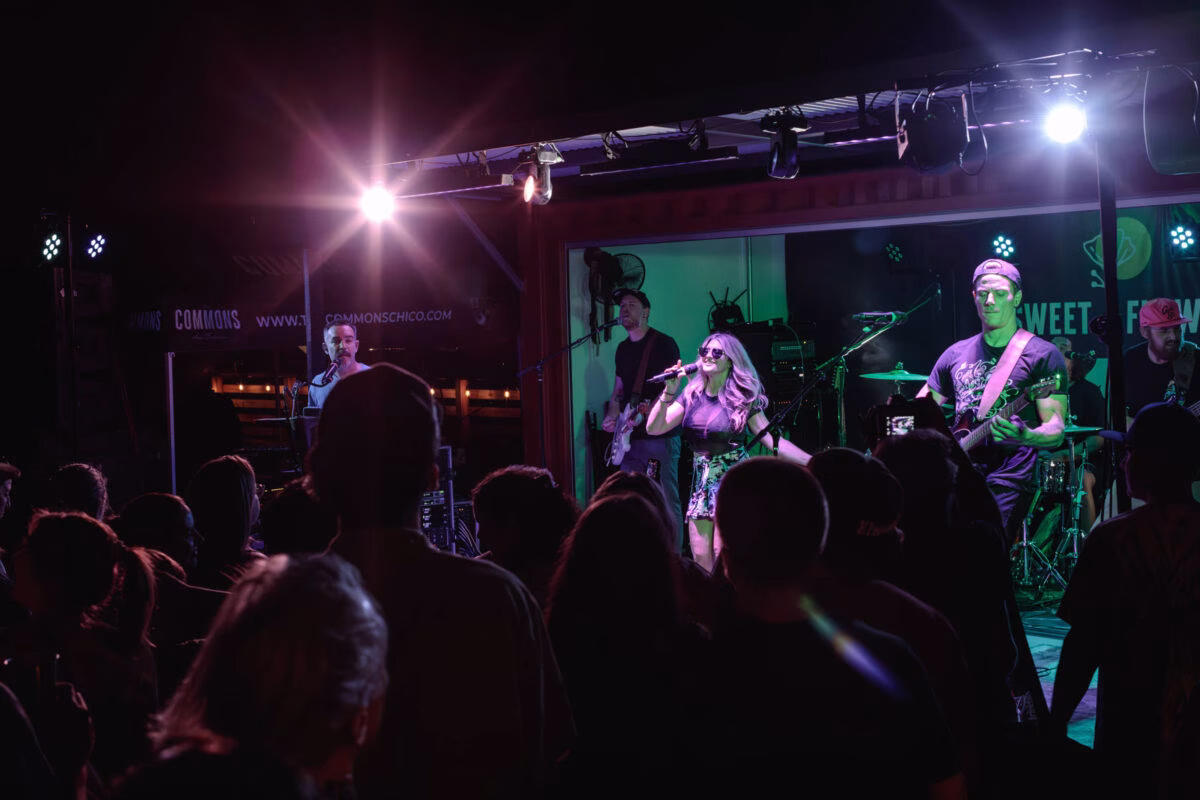 Mystic Roots performs on the Sweetflower stage at The Commons, Sep 2025.