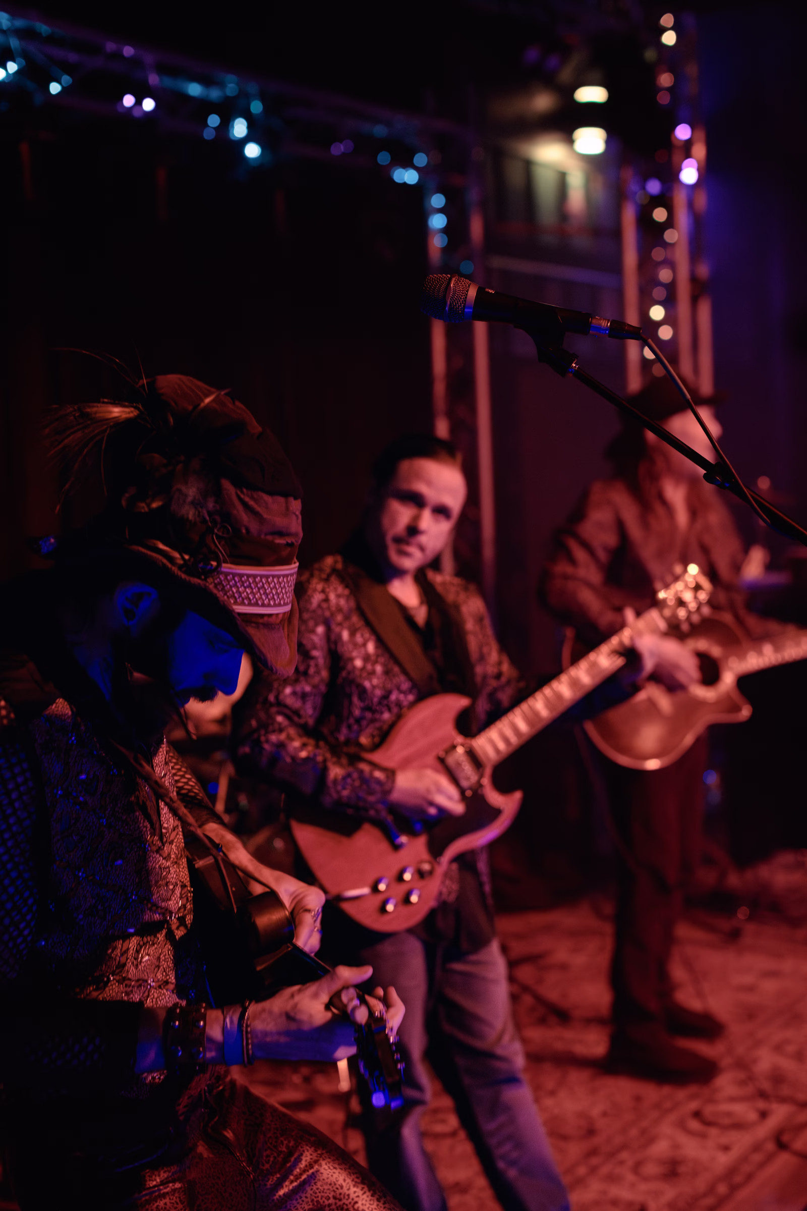 Swamp Zen performs during the 2026 New Year's Eve celebration at Lost on Main.