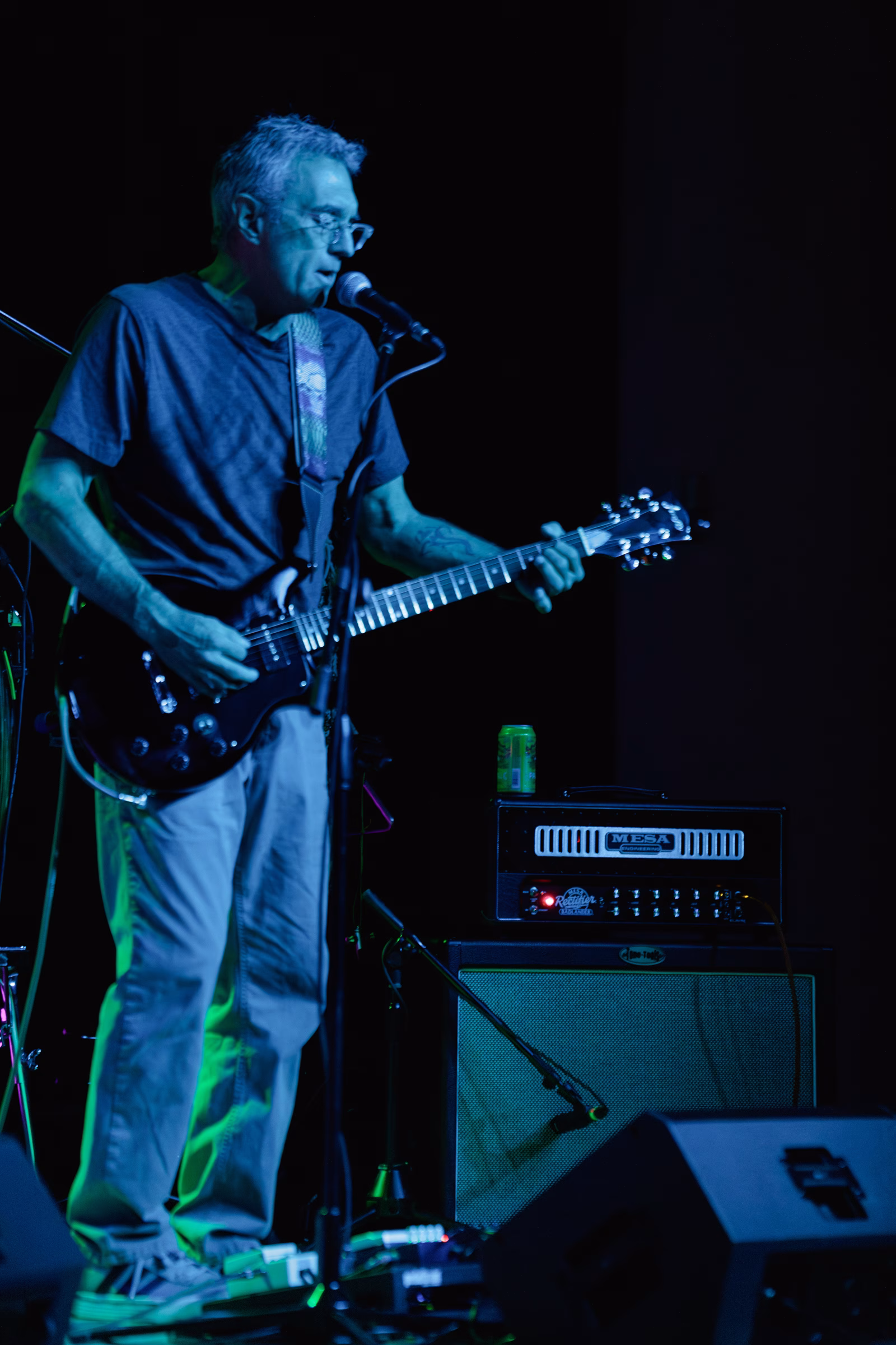 The Funnels perform in the Big Room, July 2025.