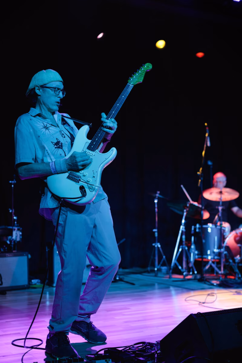 The Funnels perform in the Big Room, July 2025.